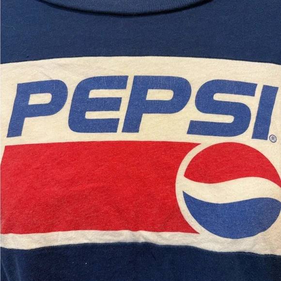 Pepsi Blue and White Graphic Tee - Picture 3 of 6